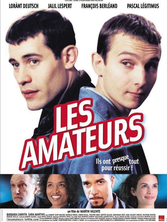 affiche du film Les amateurs, de Martin Valente