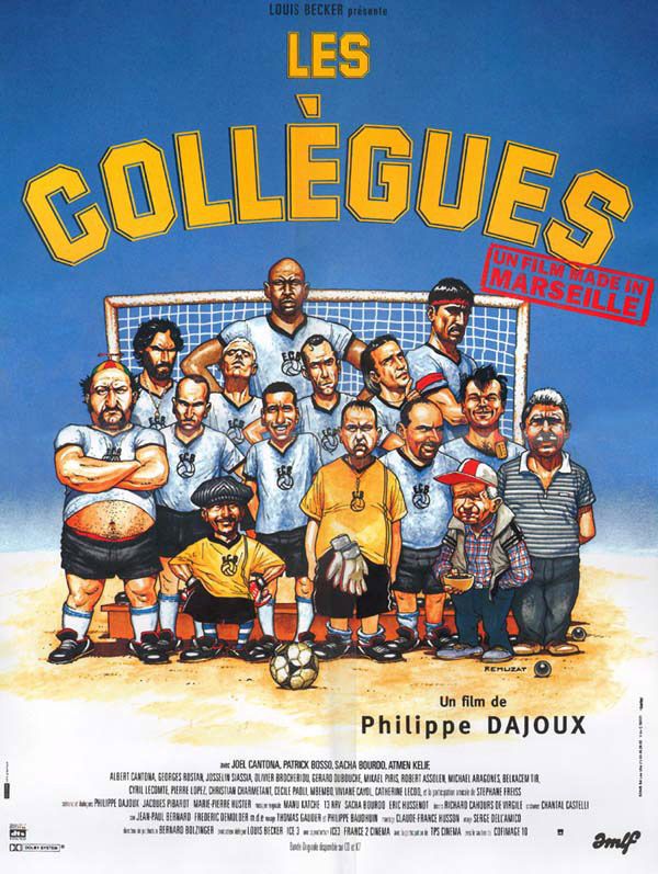 affiche du film Les collègues, de Philippe Dajoux