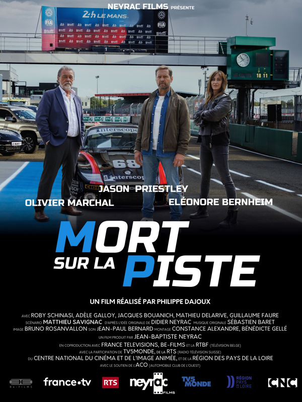 affiche du film Mort sur la piste, de Philippe Dajoux