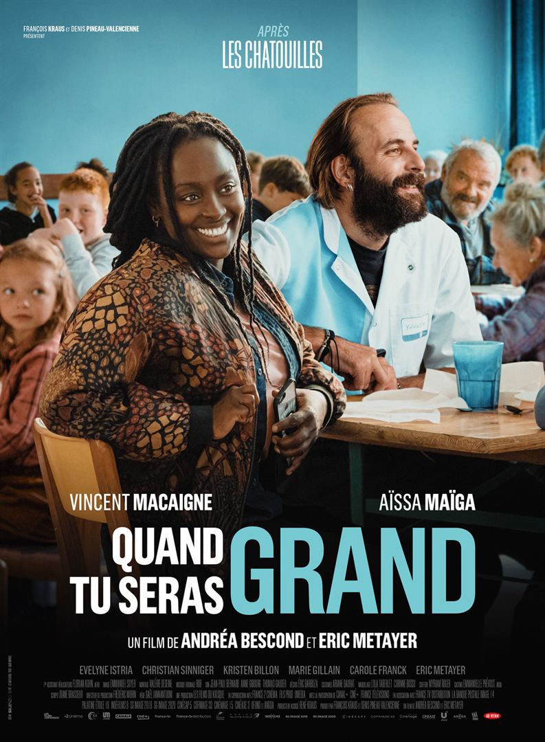 affiche du film Quand tu seras grand, d'Andréa Bescond & Eric Métayer